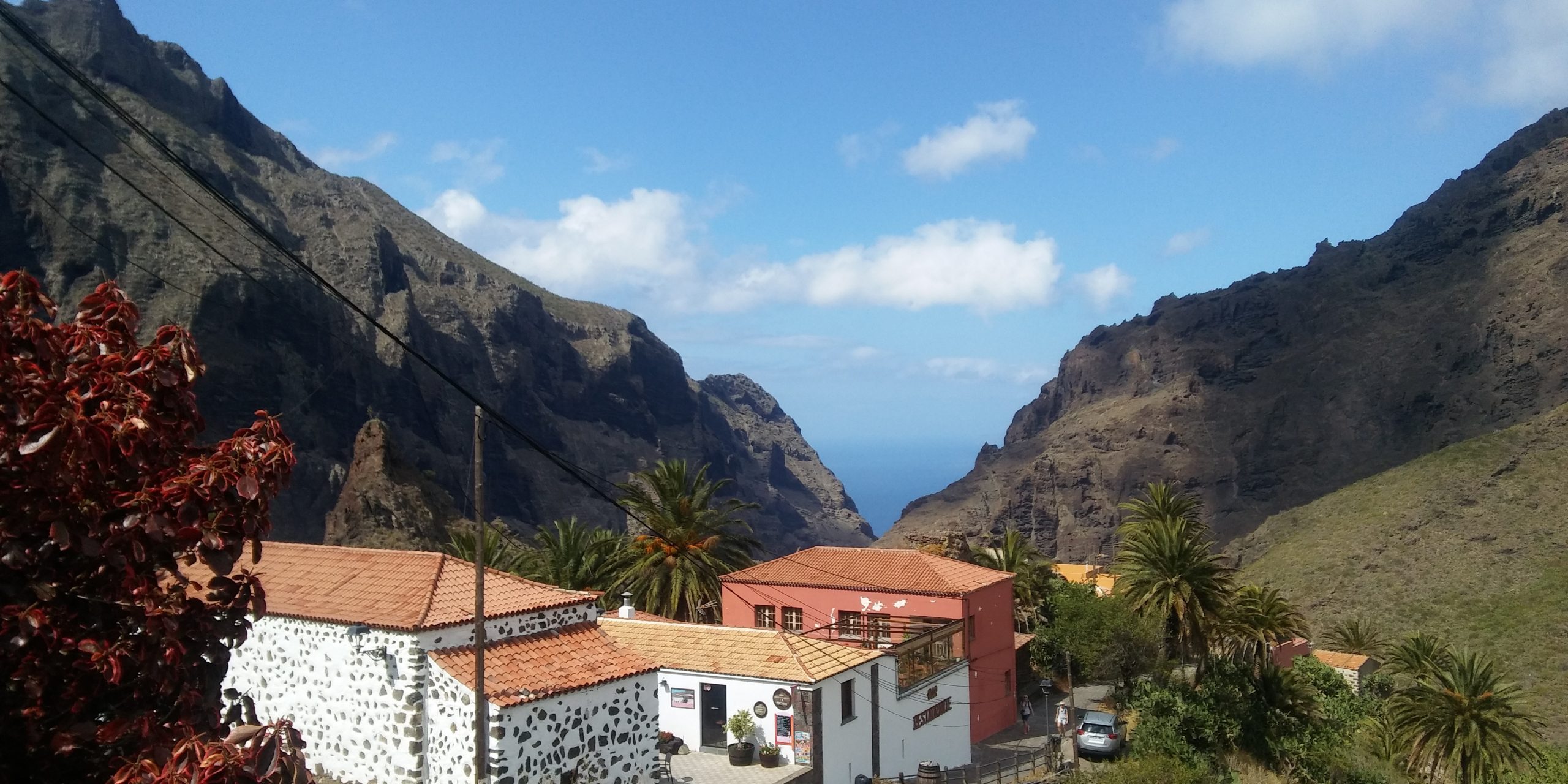 Paysage du ravin de Masca